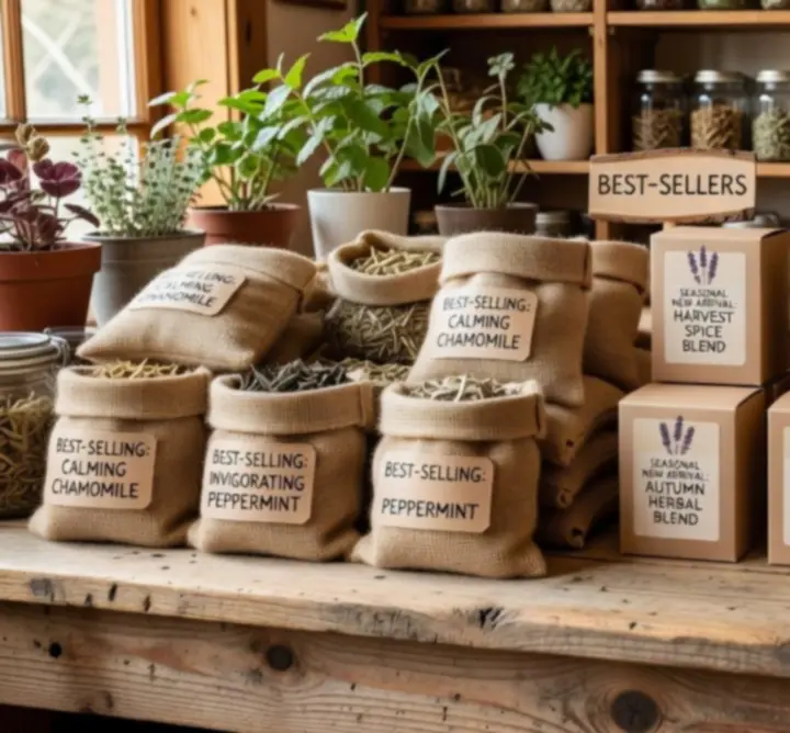 Zestaw najchętniej wybieranych herbat i produktów